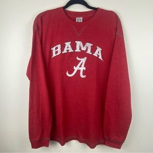 University of Alabama Russell thermal longsleeve Mens shirt size large (42-44)